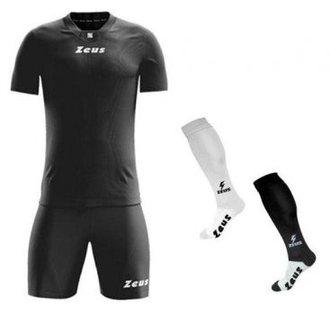 Zeus Trikot Komplett-Set Promo schwarz