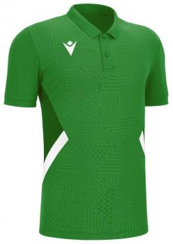 Macron Poloshirt Rap grün-weiß