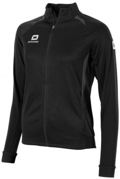 Stanno Damen Trainingsjacke Stadio schwarz-anthrazit