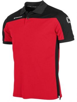 Stanno Poloshirt Pride rot-schwarz