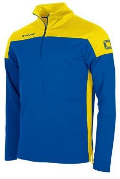 Stanno 1/4-Zip Pride blau-gelb