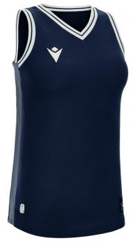 Macron Damen Basketball Shirt Tellurium dunkelblau