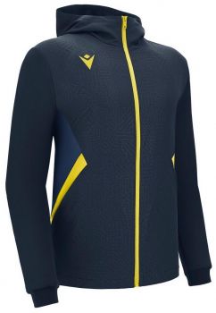 Macron Hoodie Tiamat blau-gelb