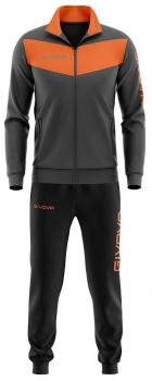 Givova Trainingsanzug Visa grau-orange