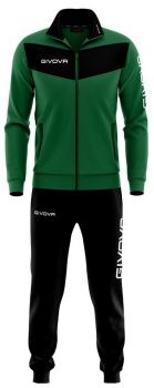 Givova Trainingsanzug Visa grün-schwarz
