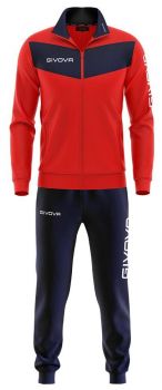 Givova Trainingsanzug rot-blau