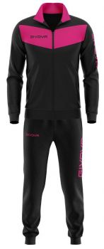 Givova Trainingsanzug Visa schwarz-pink