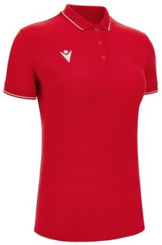 Macron Damen Poloshirt Waltz rot