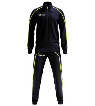 Zeus Trainingsanzug College blau-neongelb