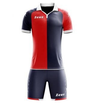 Zeus Trikot-Set Gryfon blau-rot