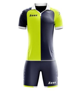 Zeus Trikot-Set Gryfon neongelb-blau