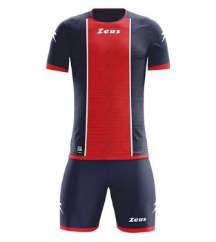 Zeus Trikot-Set Icon blau-rot