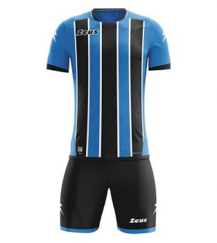 Zeus Trikot-Set Icon blau-schwarz