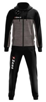 Zeus Trainingsanzug Olympia schwarz-grau