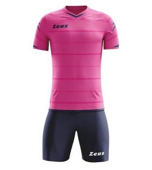 Zeus Trikot-Set Omega rosa-blau