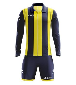 Zeus Trikot-Set Pitagora blau-gelb