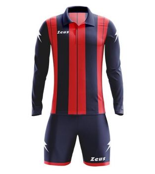 Zeus Trikot-Set Pitagora blau-rot