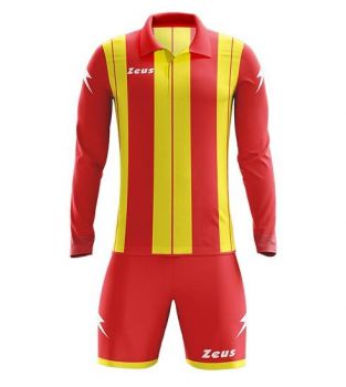 Zeus Trikot-Set Pitagora rot-gelb