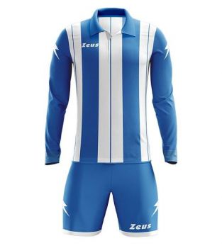 Zeus Trikot-Set Pitagora blau-weiß