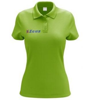Zeus Damen Poloshirt Promo neongrün