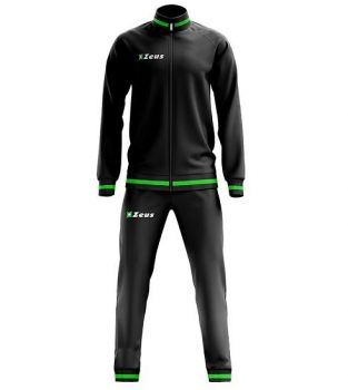 Zeus Freizeitanzug Sirio schwarz-neongrün