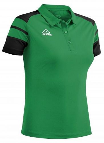 Acerbis Damen Poloshirt Kemari grün-schwarz
