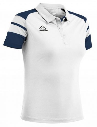 Acerbis Damen Poloshirt Kemari weiß-blau