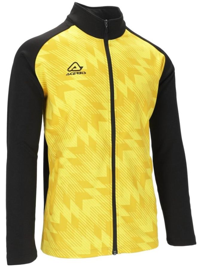 Acerbis Trainingsjacke Blok gelb-schwarz