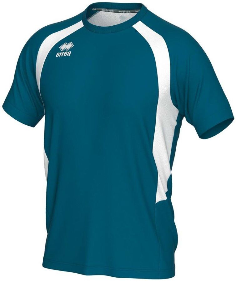 Errea Trikot Adrien petrol-weiß