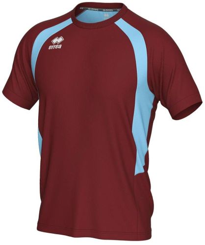 Errea Trikot Adrien weinrot-hellblau