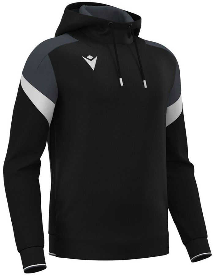 Macron Hoody Alchemist schwarz-weiß