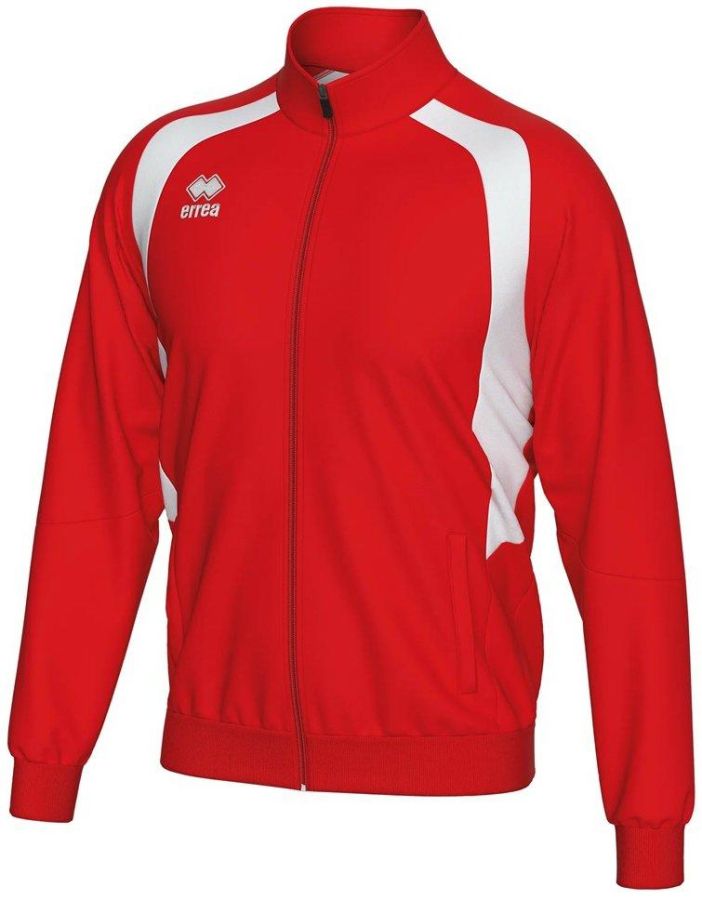 Errea Trainingsjacke Amedeo rot-weiß