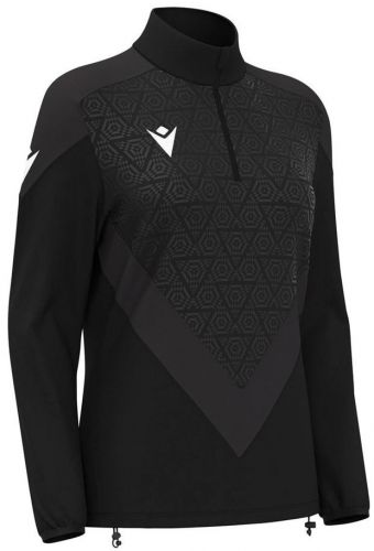 Macron Damen 1/4-Zip Top Anora schwarz