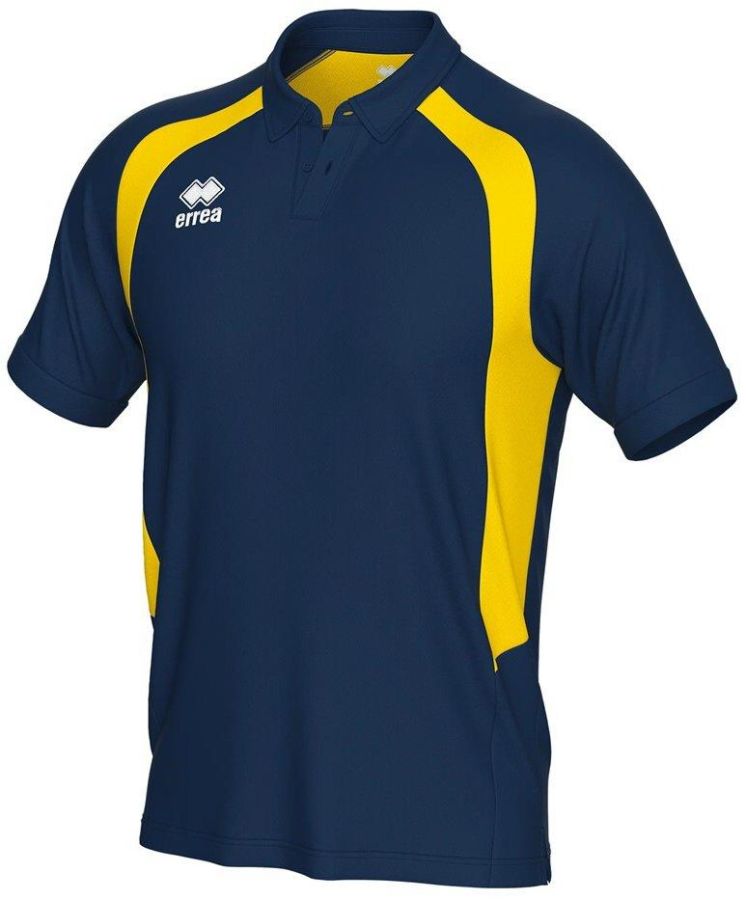 Errea Poloshirt Arco blau-gelb