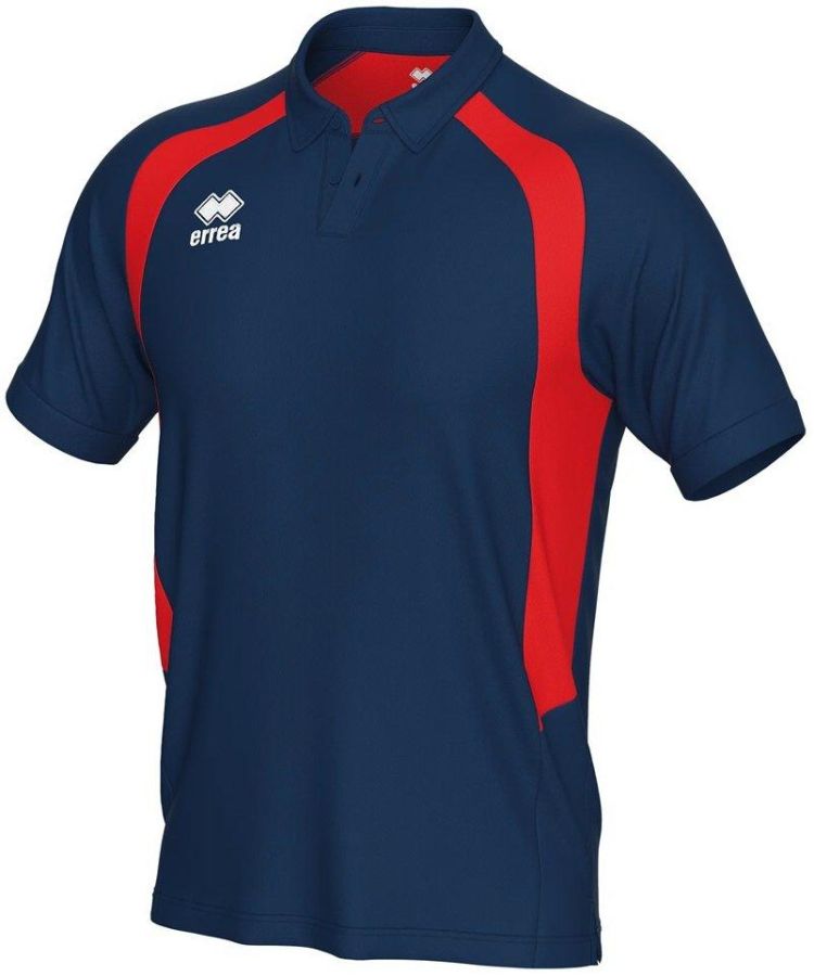 Errea Poloshirt Arco blau-rot