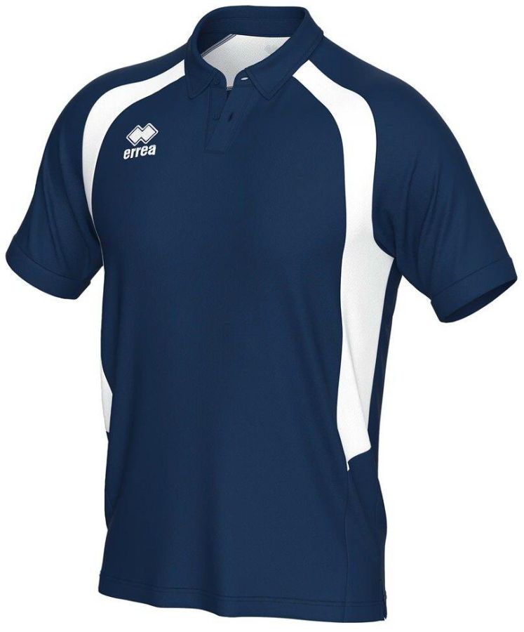 Errea Poloshirt Arco navyblau-weiß