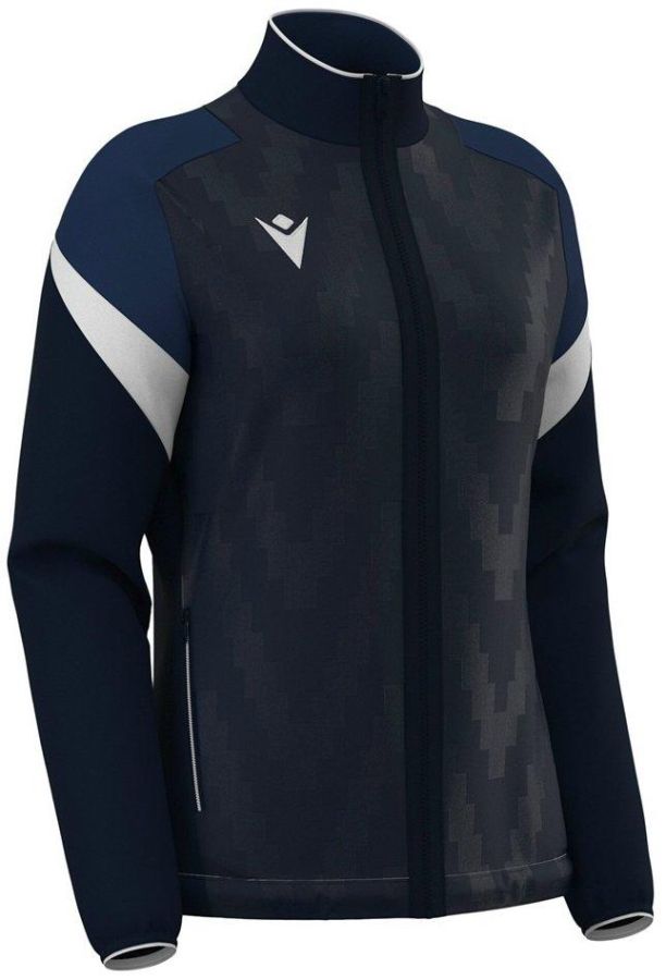 Macron Damen Trainingsjacke Athena blau-weiß
