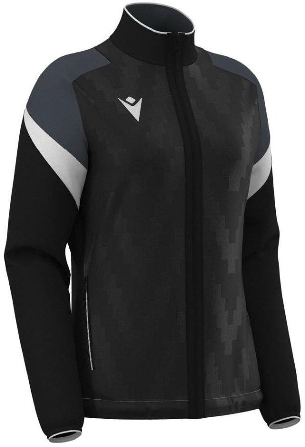 Macron Damen Trainingsjacke Athena  schwarz-weiß