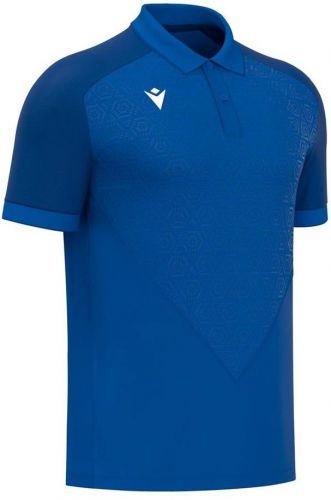 Macron Polshirt Baldwin royalblau