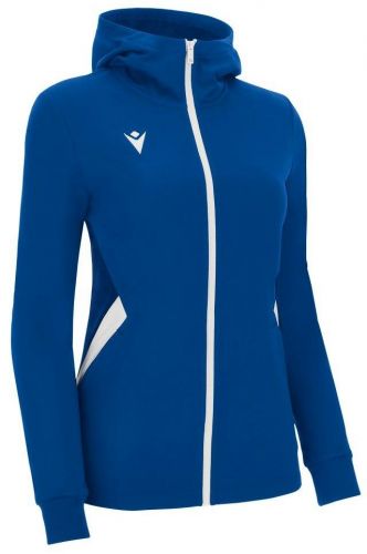 Macron Damen Kapuzenjacke Bastet blau-weiß