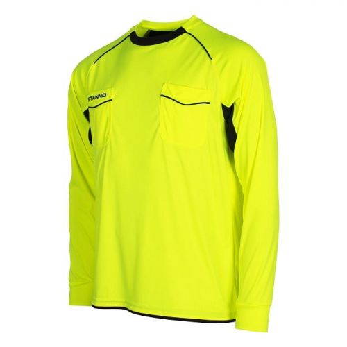 Stanno Schiedsrichtertrikot Bergamo neongelb langarm