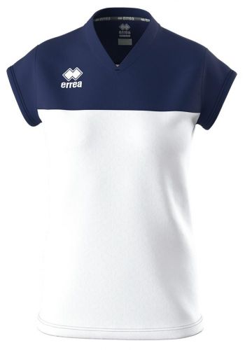 Errea Damen Shirt Bessy weiß-navyblau