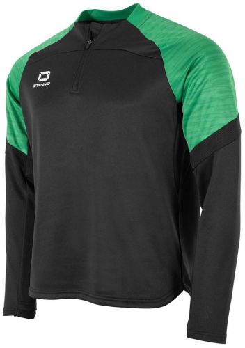 Stanno 1/4-Zip Bolt schwarz-grün