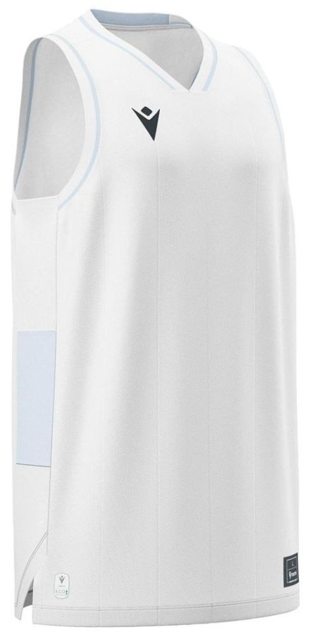 Macron Basketballshirt Carbon weiß