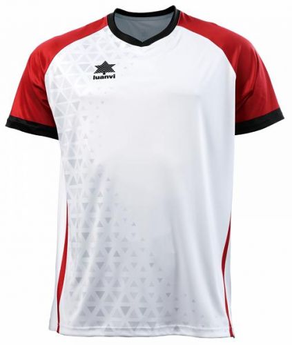 Luanvi Trikot Cardiff weiß-rot-schwarz