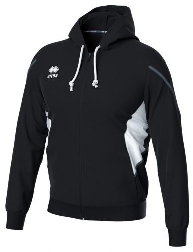 Errea Hoodie Clancy schwarz-weiß