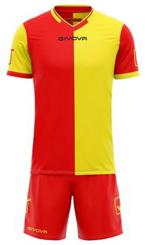 Givova Trikot Combo rot-gelb