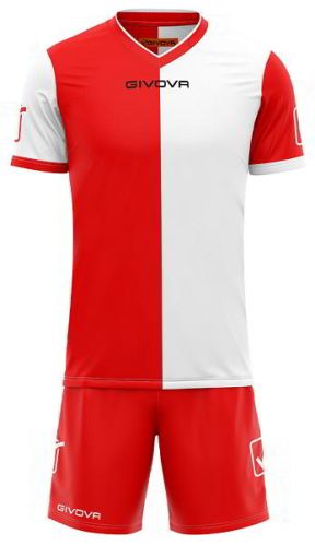 Givova Trikot Combo rot-weiß