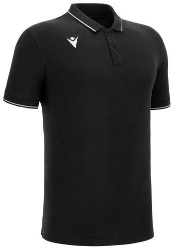 Macron Poloshirt Comedy schwarz