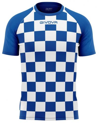 Givova Trikot Dama blau-weiß kariert
